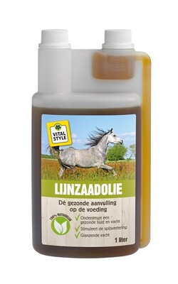 VITALstyle Lijnzaadolie 1L paard